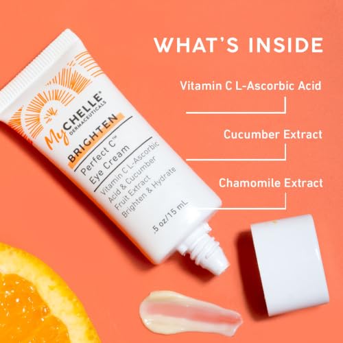 Vitamin C Eye Cream for Dark Circles & Puffiness - Reduces Aging Signs
