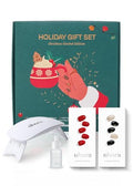 Semi Cured Gel Nail Strips Christmas Gift Set - Long Lasting & Salon-Quality