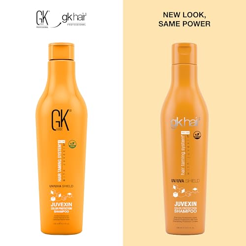 GK HAIR Color Protection Sulfate-Free Shampoo 8.11 Fl Oz - UV Shield & Anti-Fade Formula