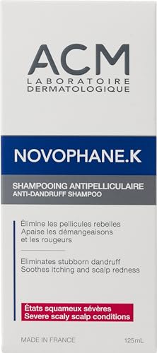 Anti-Dandruff Shampoo for Scalp Relief - 1 Count - ACM Novophane.K