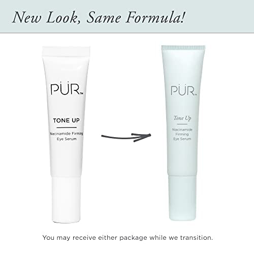 P?R MINERALS Tone Up Niacinamide Firming Eye Serum for Women