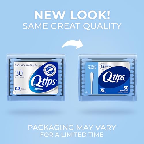 Q-tips Cotton Swabs Travel-Size 10-Pack, 30 Ct Each – Premium Cleaning & Beauty Tools