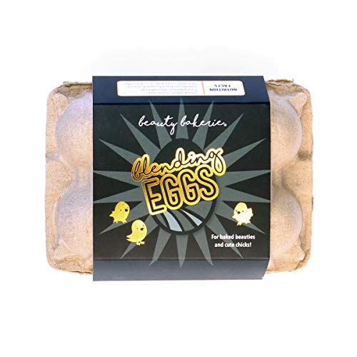Black Beauty Bakerie Blending Egg Makeup Sponge Set - Latex-Free 6 Pack