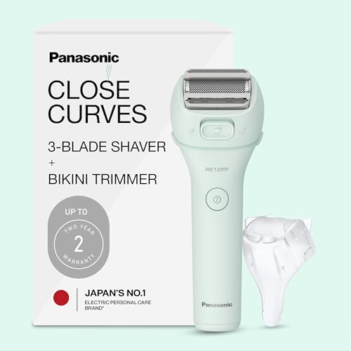 Panasonic ES-AWL6AG Bikini Trimmer Wireless 3-Blade Wet/Dry Electric Razor