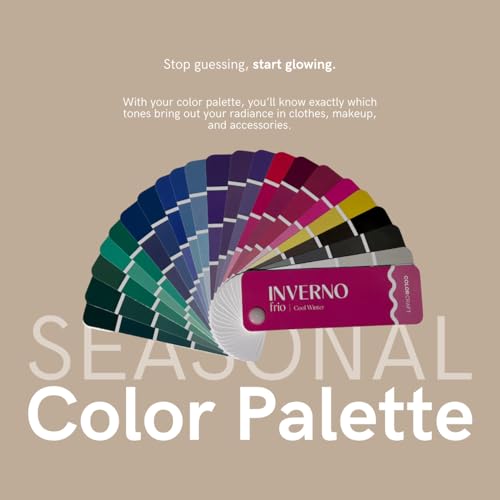 Deep Autumn Color Analysis Fan – 90 Colors, 18 Combos & Style Guide - Variation of Deep Autumn