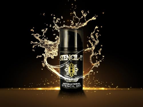 Stencil-It Gel Transfer Gel for Tattoo Art - 3.3 oz Made in USA