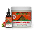 Aztec Secret - Indian Healing Clay 1 lb and Joboba Oil 2 oz Bundle