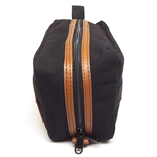 Black Canvas Travel Bag for Beard Care Accessories – Badass Beard Care