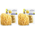 Baby Buddy Natural Yellow Sea Sponge, Newborn Bath Time Essential, Soft and Gentle for Tender Skin, Hypoallergenic and Biodegradable, 2 Pack