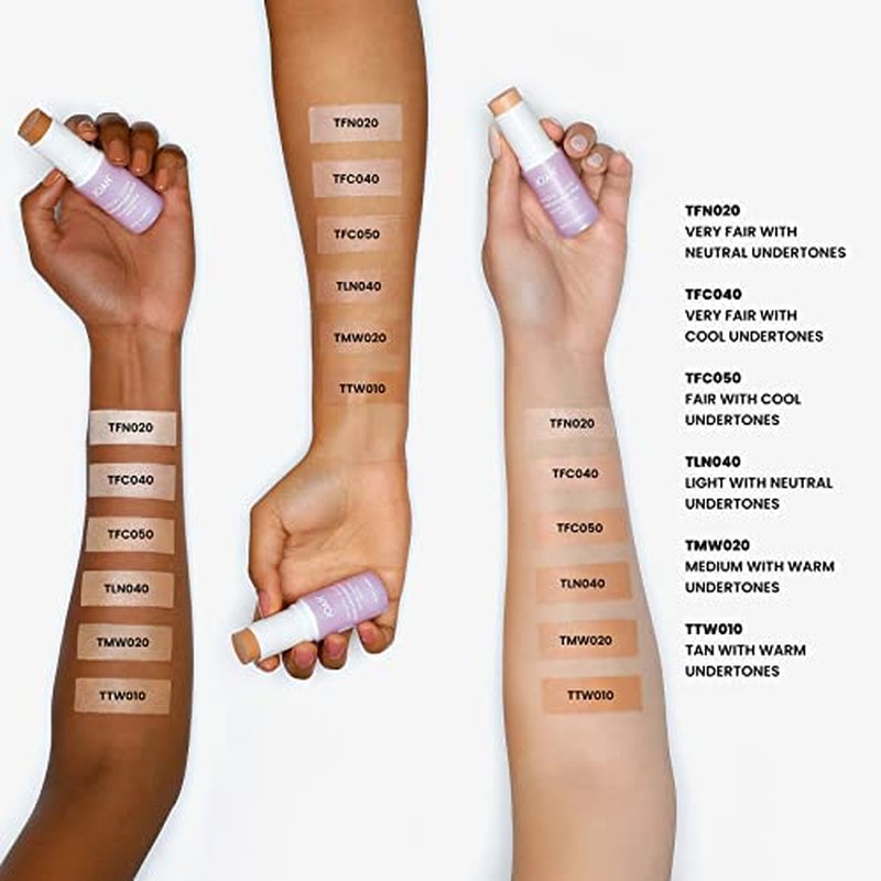 JOAH Crystal Glow Tinted Luminizer Stick, Multitasking Korean Makeup Highlighter and Bronzer Stick, Customizable Formula for a Natural Glow, Peptide Infused, Medium with Warm Undertones (Pack of 2)