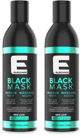 Black Peel Off Face Mask with Charcoal - 8.45 Oz Pack of 2 - Eliminates Blackheads & Impurities, Restores Skin