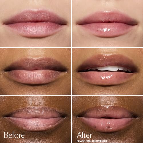 Well People Poutlove Peptide Lip Balm, Hydrating Sheer Tinted Lip Treatment with Peptide Complex, Murumuru Butter & Sesame Seed Complex for a Plumper, Smoother-Looking Pout, Pink Grapefruit