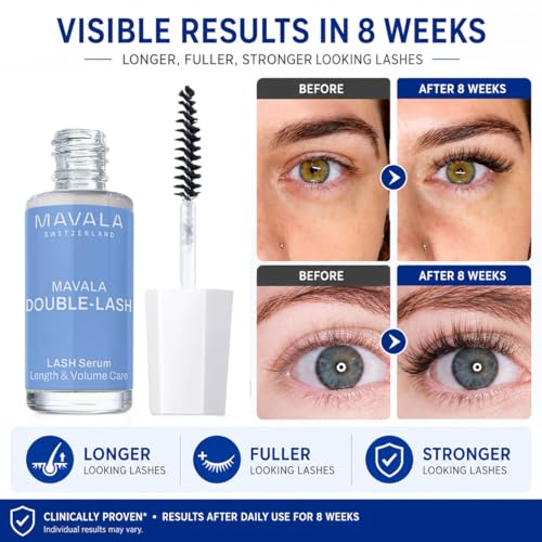 Mavala Eyelash Growth Treatment 0.1kg - Enhances Lash Thickness & Length