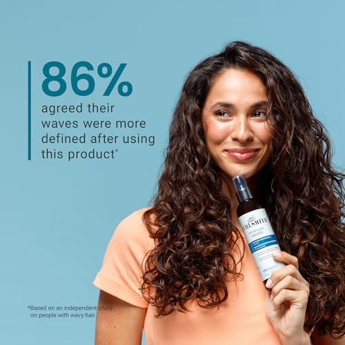 8 Fl Oz Wave Styling Spray for Wavy Hair - Frizz Reduction & Easy Styling