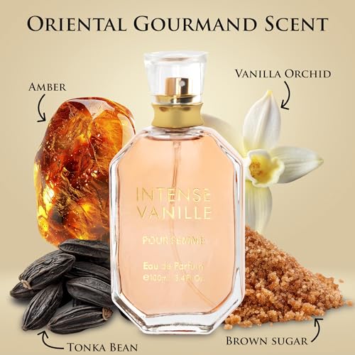 Urban Collection Intense Vanille Women’s Gourmand Perfume - Long-Lasting Fragrance