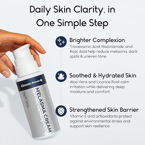 Melasma Treatment for Face - Melasma Cream & Dark Spot Remover - Post-Blemish & Skin Discoloration - Variation: Melasma Cream