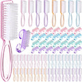 Transparent Nail Brush Set 200 Pcs for Cleaning Fingernails & Toes - Patelai