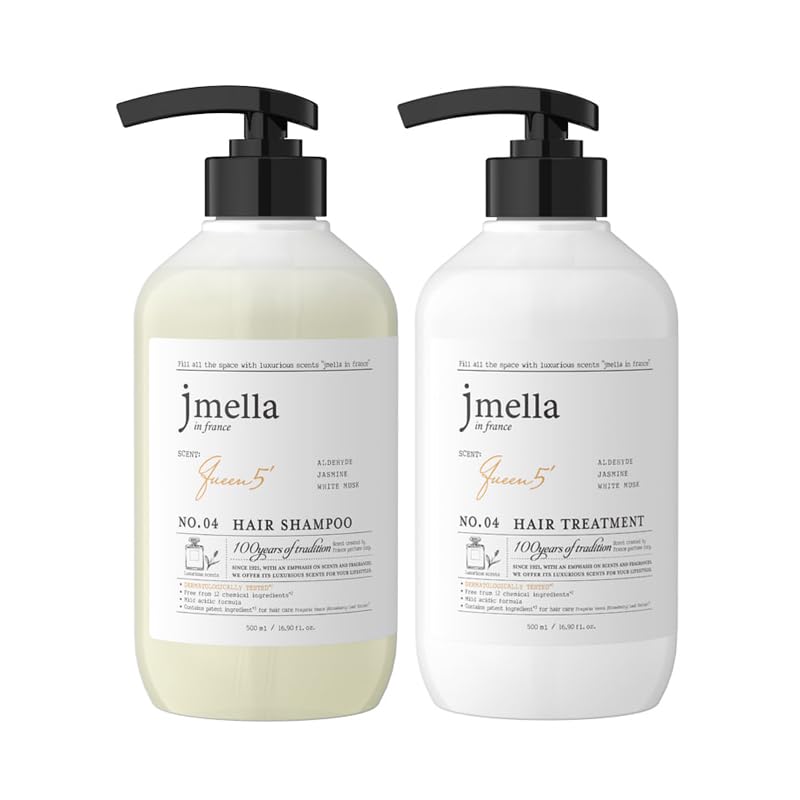 Queen5 Fragrance Shampoo & Conditioner Bundle - Floral Aldehyde, Paraben Free