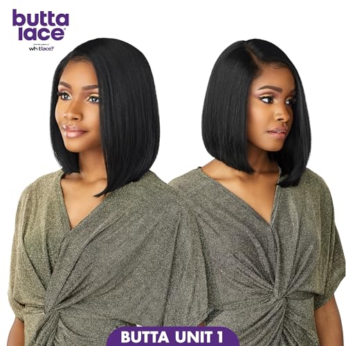 Sensationnel Butta LaceWig Unit 1 Jet Black - HD Lace Frontal Synthetic Wig