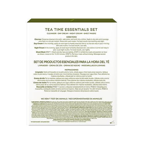 Earth To Skin Tea Time Essentials Set