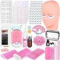 Eyelash Extension Kit for Beginners and Professionals - 404 pcs