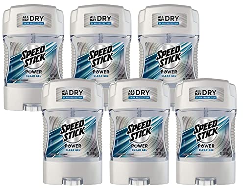 Men's Antiperspirant Deodorant Stick 24H Odor & Sweat Protection - Pack of 6
