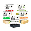 All Natural Bar Soap for Men Handmade Cold Process with Organic Ingredients and Essential Oils Mens Soap - Pine Tar, Citrus Cedarwood, Irish Mountain Rain, Good Room, Dogs Bay Beach Pack of 5