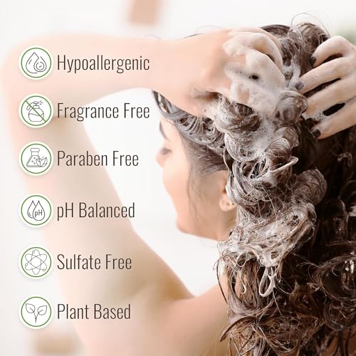 Wild Naturals Manuka Honey Shampoo & Conditioner Set - 8 Fl Oz x 2, Moisturizing & Soothing for Sensitive & Color-Treated Hair