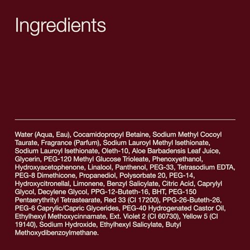 Bath & Body Works Gingham Gorgeous Body Wash, Nourishing Cleanser with Pro-Vitamin B5 & Aloe ? Pink Strawberries, Peony Blooms, and Peach Nectar, Gentle for Daily Use, 10 fl oz - 1 Pack