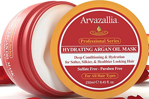Argan Oil Hair Mask & Treatment Bundle for Damage Repair & Hydration