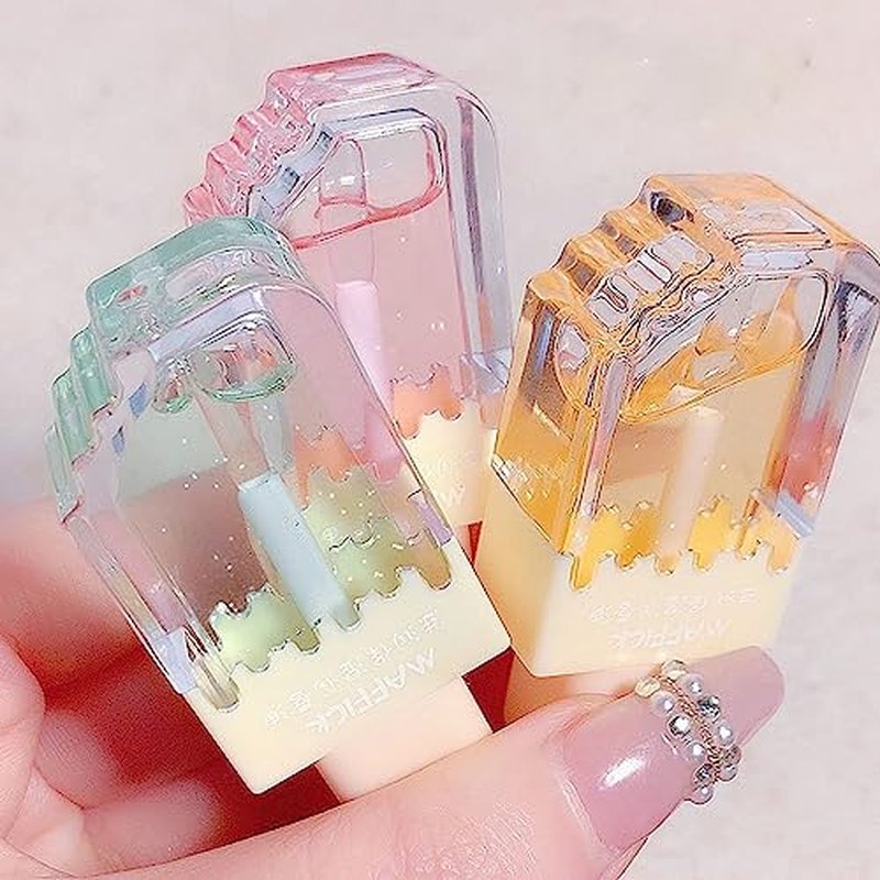 200 Pieces False Eyelashes Glue Holders Pink Flower Shape Glue Pallet Pad with Straight and Curved Tip Tweezers for Eyelash Extension False Lash Application Tools