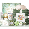 Mothers Day Birthday Gifts for Women Self Care Gift, Get Well Soon Gift Baskets Relaxing Spa Care Package for Women with Blanket, Unique Easter Gift Baskets for Mom Her Wife Girlfriend Friend Sister