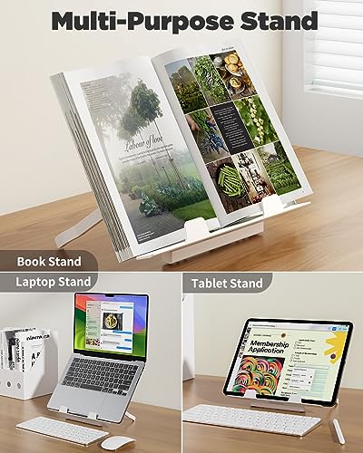 Teak SAIJI Large Folding Bed Desk for Laptop, Reading & Studying