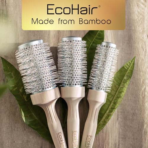 Olivia Garden EcoHair 1.75-Inch Bamboo Thermal Round Hair Brush for Blow Drying