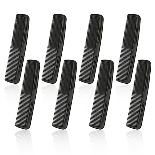 300 Pack Black Pocket Hair Combs - Portable Hairdressing & Styling Tools for Salon & Home
