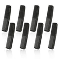 300 Pack Black Pocket Hair Combs - Portable Hairdressing & Styling Tools for Salon & Home