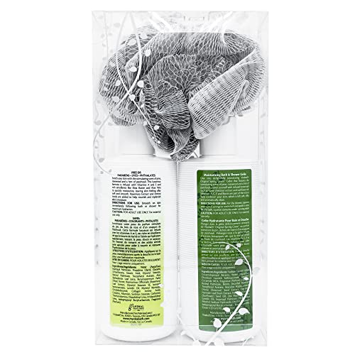 Patchouli Scent Vitabath Spring Green Body Care Set with Shower Gel Lotion & Pouf - Unisex
