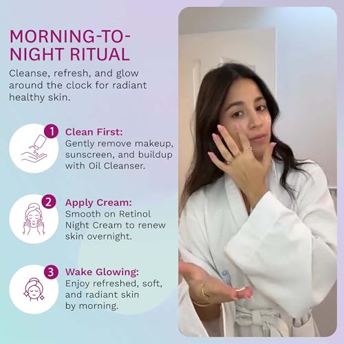 Fig.1 Skincare Duo - Micellar Oil Cleanser & Retinol Night Cream, Travel Size