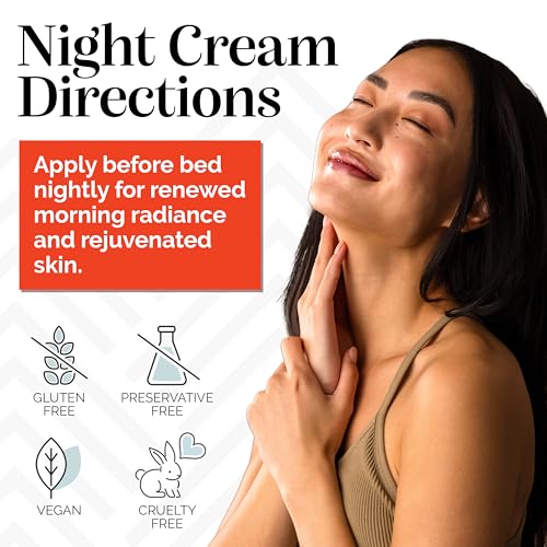 sibu Sea Buckthorn Rejuvenating Night Cream (1 oz) - Hydrates, Smooths Wrinkles, and Repairs Aging, Sun-Damaged Skin