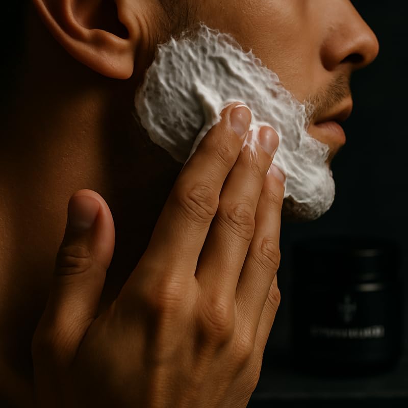 Sensitive Skin Shaving Cream for Men - No Menthol or Camphor, 6 oz - 1-Pack