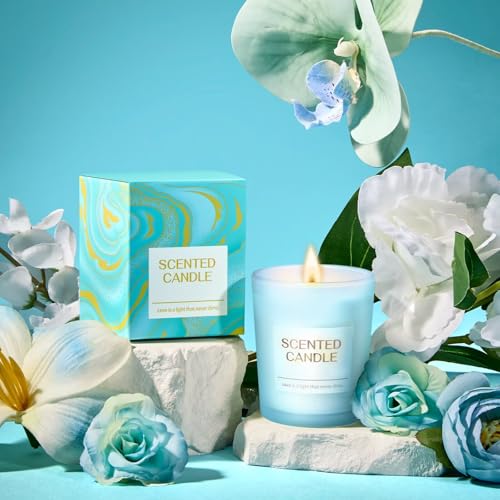 Large Blue Self Care Gift Basket for Women - Spa Set & Care Package