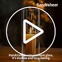 Sandraheer 48 Pack Clear Glass Cylinder Vases for Wedding & Event Decor - 4 Sizes