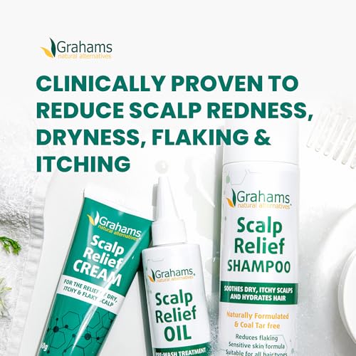 Scalp Relief Oil - Natural Dry, Itchy & Flaky Scalp Treatment, Hydrating & Soothing - 3.38 fl oz - Variation of This Listing