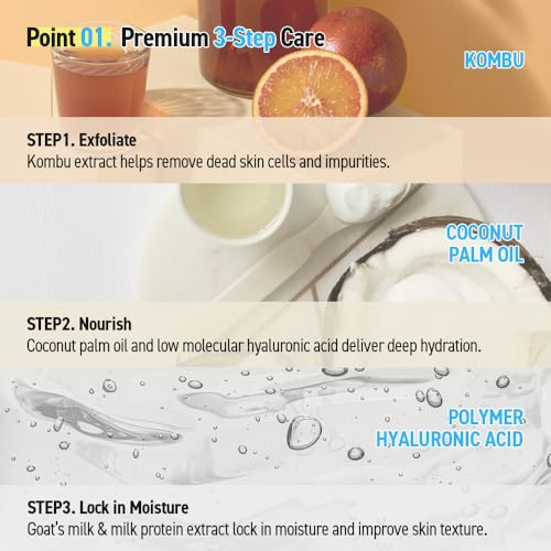 Moisturizing Foot Mask Socks Pack of 2 - Silky Coconut Oil, Hydrating & Nourishing, 5 Pairs