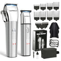 Low Noise Cordless Hair Clippers & Trimmers Set for Men & Family Waterproof