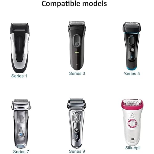 Charger Replacement for Braun Shaver Series 7 3 9 5 1, Charging Cord Compatible with Braun 190, 3040s, 340, 5040s, 720, 720s-4, 760cc, 790cc 9090 Razor Trimmer 12V 400mA