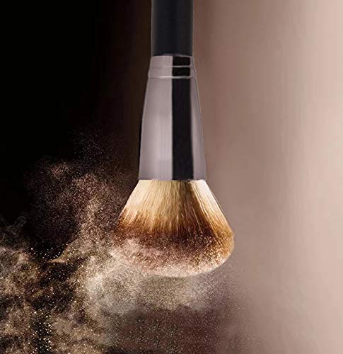 Matto Powder Mineral Makeup Brush - Large Fluffy Face Foundation Blending Set of 3