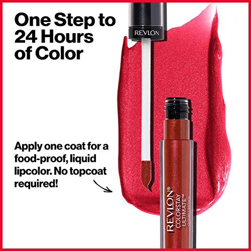 Revlon ColorStay Ultimate Liquid Lipstick - Iconic Iris, 24H Longwear, Satin Finish, Pack of 3