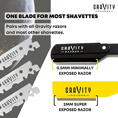 Single Edge Razor Blades - Swedish Steel - 300 Count - Compatible with Most Razors