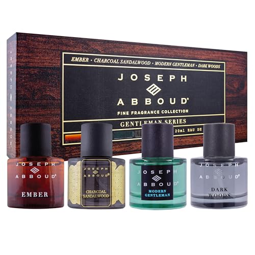 Joseph Abboud Gentleman Series Men's Eau de Parfum Gift Set - 4 x 20ml